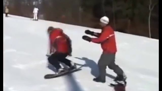 Основы катания на сноуборде. Урок №4: движение на кантах смотреть онлайн