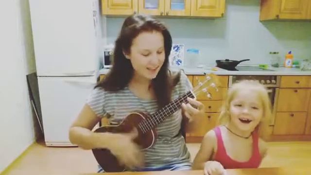 Ми ми Мишки😆/ Кавер. Анна + Укулеле. смотреть онлайн