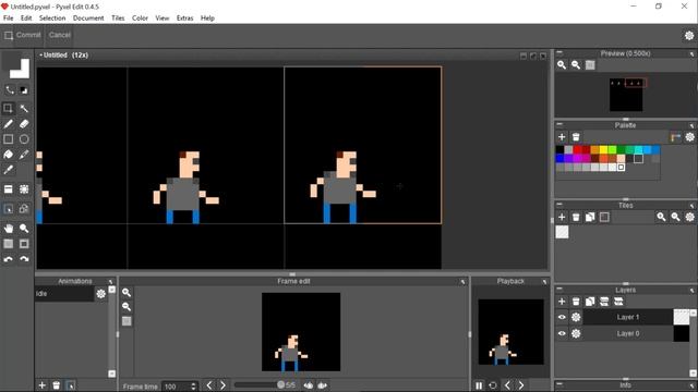 Créer une animation en Pixel Art avec Pyxel Edit смотреть онлайн