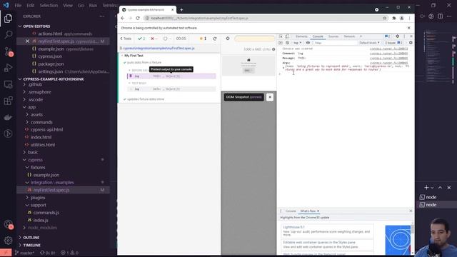 What Are Cypress Fixtures? | Setting Up Cypress Fixtures | Cypress Tutorial | Part IX смотреть онлайн