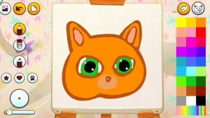 Суровый КОТИК БУБУ №17. Бубу художник. ИГРА про котят на канале Хвостик ТВ