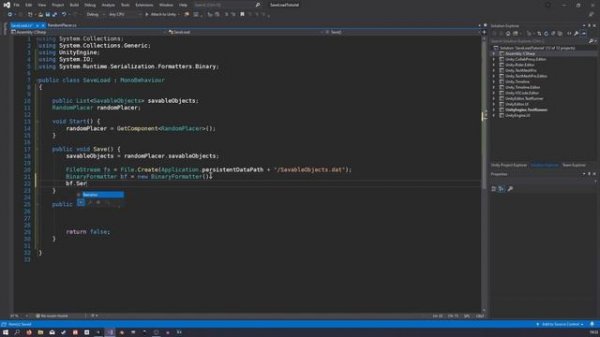 How To Save And Load Game Objects In Unity!
