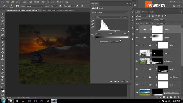 A Home || Matte Painting PHOTOSHOP TUTORIAL #photoshop #matte_painting #tutorial смотреть онлайн