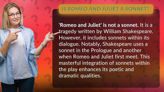 Is Romeo and Juliet a sonnet? смотреть онлайн