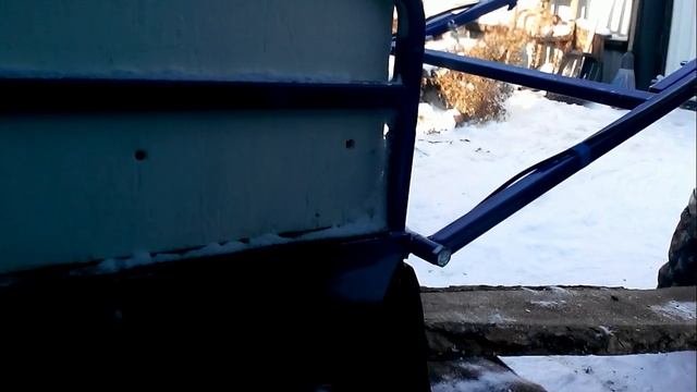 Погрузка мотобуксировщика 1450 в легковой автомобиль, в одного. смотреть онлайн