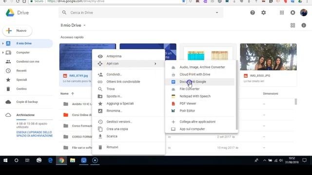 Realizzazione di un documento word da una foto di un testo mediante Google Docs смотреть онлайн