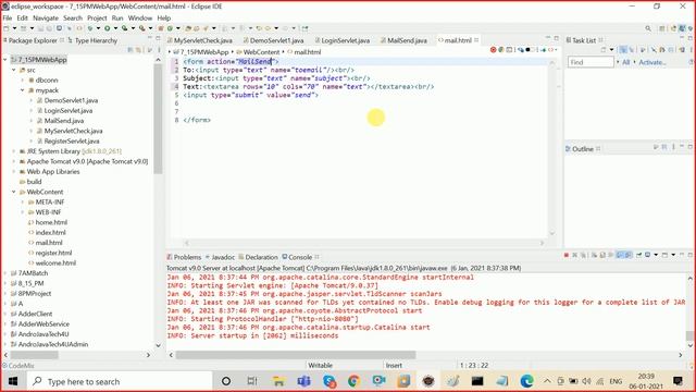 Send mail By Servlet || Forget Password || Change Password In Servlet , Request Dispatcher смотреть онлайн