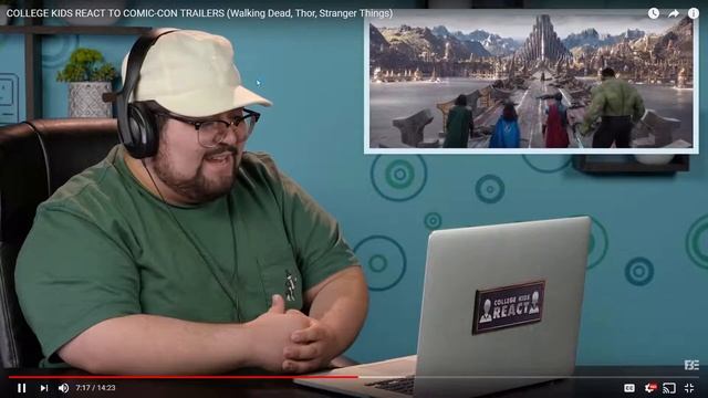 My Favorite Brandon from College Kids React Moment смотреть онлайн