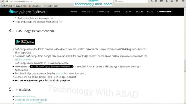 Introduction to B4A / How to install B4A. Android App Development Urdu смотреть онлайн