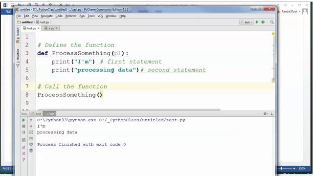 Python Module 06 03 Functions смотреть онлайн