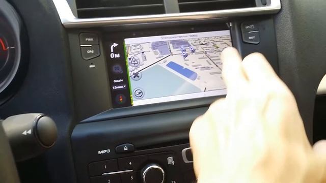 Магнитола в Citroen C4 sedan смотреть онлайн