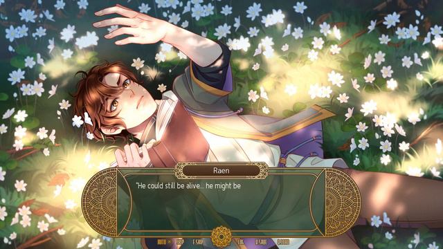 QuickLook - The Divine Speaker: A Fantasy Yaoi Visual Novel - Kickstarter Demo Longplay