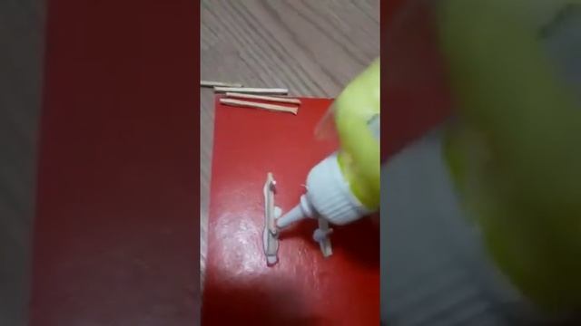 Как сделать санки из спичек. Легко и просто! смотреть онлайн