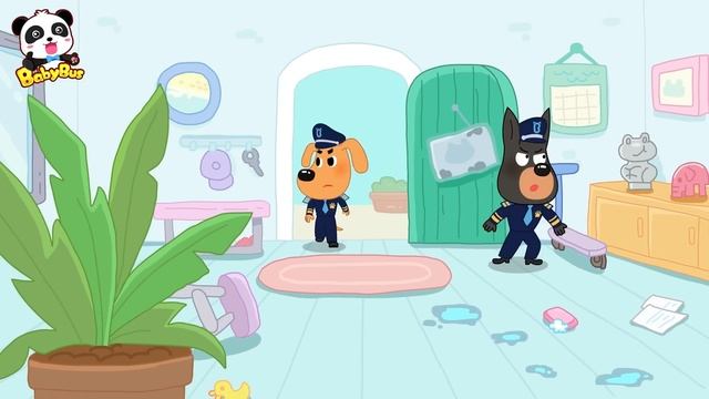 Fire at the Duck's House | Play Safe | Kids Cartoon | Kids Animation | Sheriff Labrador | BabyBus смотреть онлайн