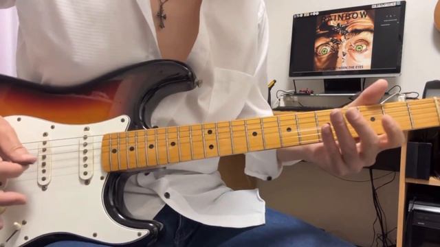 Rainbow / Stone Cold / Ritchie Blackmore Guitar Cover смотреть онлайн