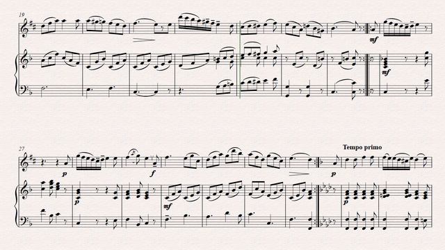 Beethoven, Sonatina No46, Saxophone Acompaniament