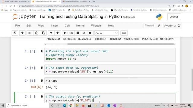 Training and Testing Data Splitting in Python смотреть онлайн