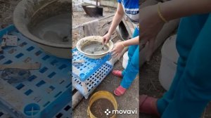 Куда применить старый, битый кафель.  Клумба из отходов
