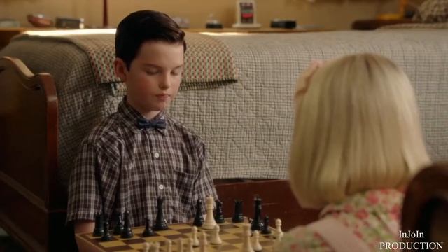 Детство Шелдона | Шелдон Купер проигрывает в шахматы девочке смотреть онлайн
