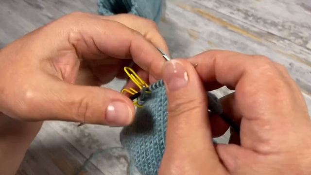 Носки спицами. Пятка «Стронг».Подробный МК. Knitted socks. Heel "Strong". Detailed MK. смотреть онлайн