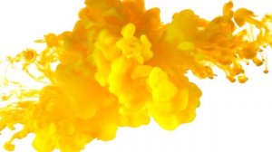 футаж цветной дым чернила 2