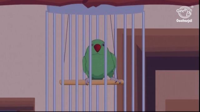 Aesop's Fables - The Caged Bird and the Bat - Moral Stories for Children смотреть онлайн