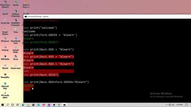 How to print colored text in python (colorma Tutorial ) смотреть онлайн