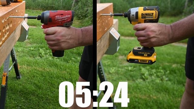 DeWALT DCF887 Vs Milwaukee 12v Impact Driver