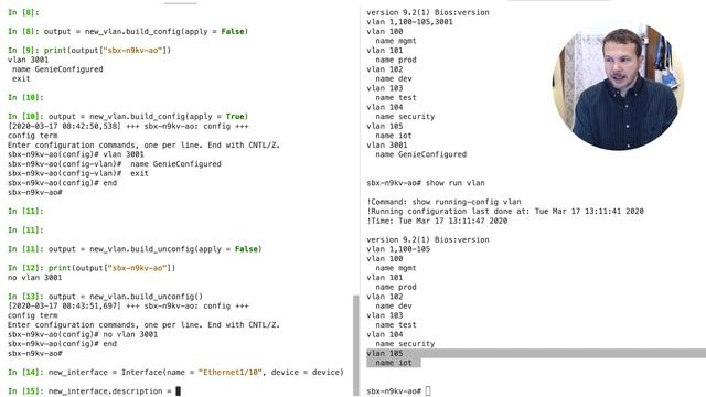 Exploring Genie Conf for Pythonic Device Configuration смотреть онлайн