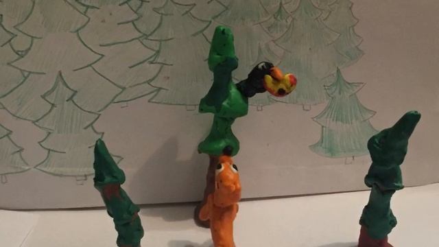 Ворона и Лисица. Басня Крылова. смотреть онлайн