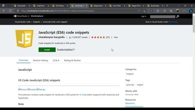 Awesome ? VS Code Extensions ? For Developers смотреть онлайн