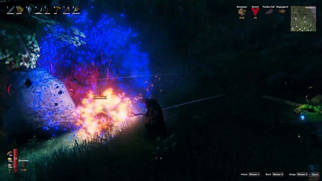 Valheim - Snapshot - Bro Code Broken - Zil & Thungr Night Raid - Staff of Embers Keeps Village Safe смотреть онлайн