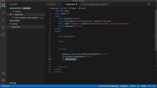 Visual Studio Code - Custom Autocomplete Snippets