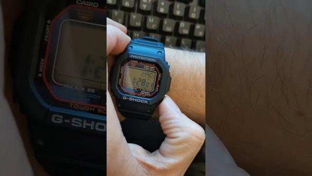 Как поменять ЧАСОВОЙ ПОЯС на часах Casio G-Shock GW-M5610 смотреть онлайн