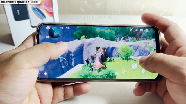 GENSHIN IMPACT Gameplay on Xiaomi Redmi Note 12 (8/128) | PLAYABLE @ MAX SETTING?? смотреть онлайн