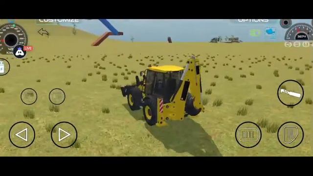✅JCB 3DX Backhoe Loader With Passenger New Mod Bus Simulator Indonesia Android Gameplay смотреть онлайн