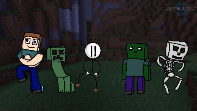 HENRY STICKMIN DISTRACTS MINECRAFT (Animation-Meme) смотреть онлайн