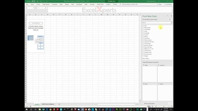 How to use the Excel PivotTable Field List. -Michael Pomeroy смотреть онлайн