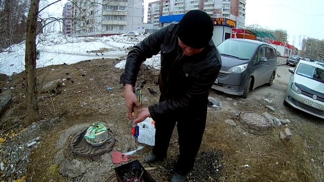 Как разводят мангал авиамоделисты! смотреть онлайн