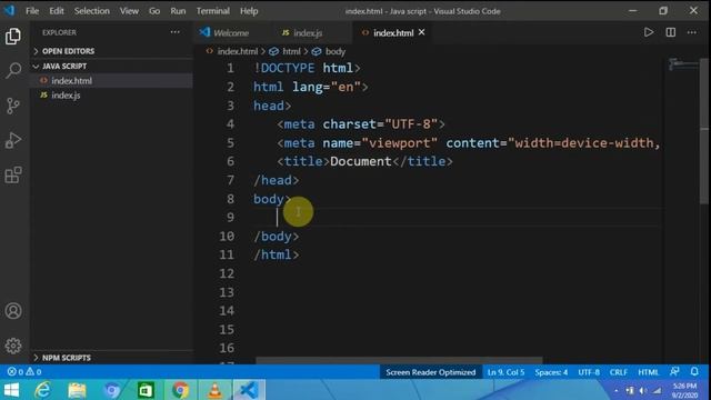 JavaScript Crash Course Part 2 - Installing VS Code for JavaScript смотреть онлайн