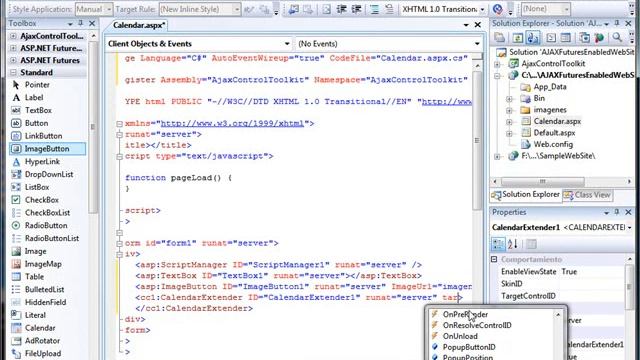 Calendar AJAX C# - Serie Web смотреть онлайн