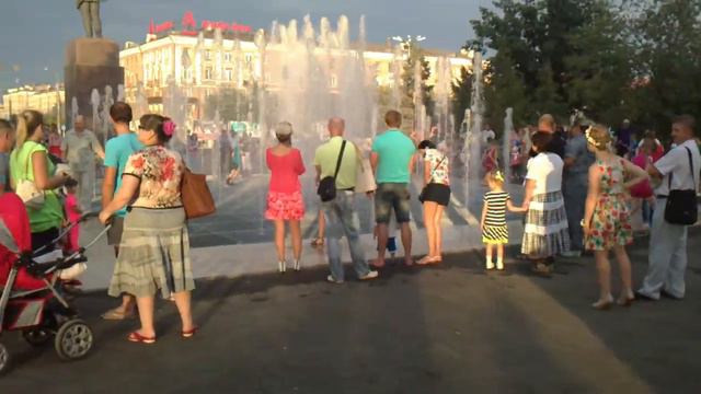 Орск . Фонтан открыли в городе. N 288. смотреть онлайн