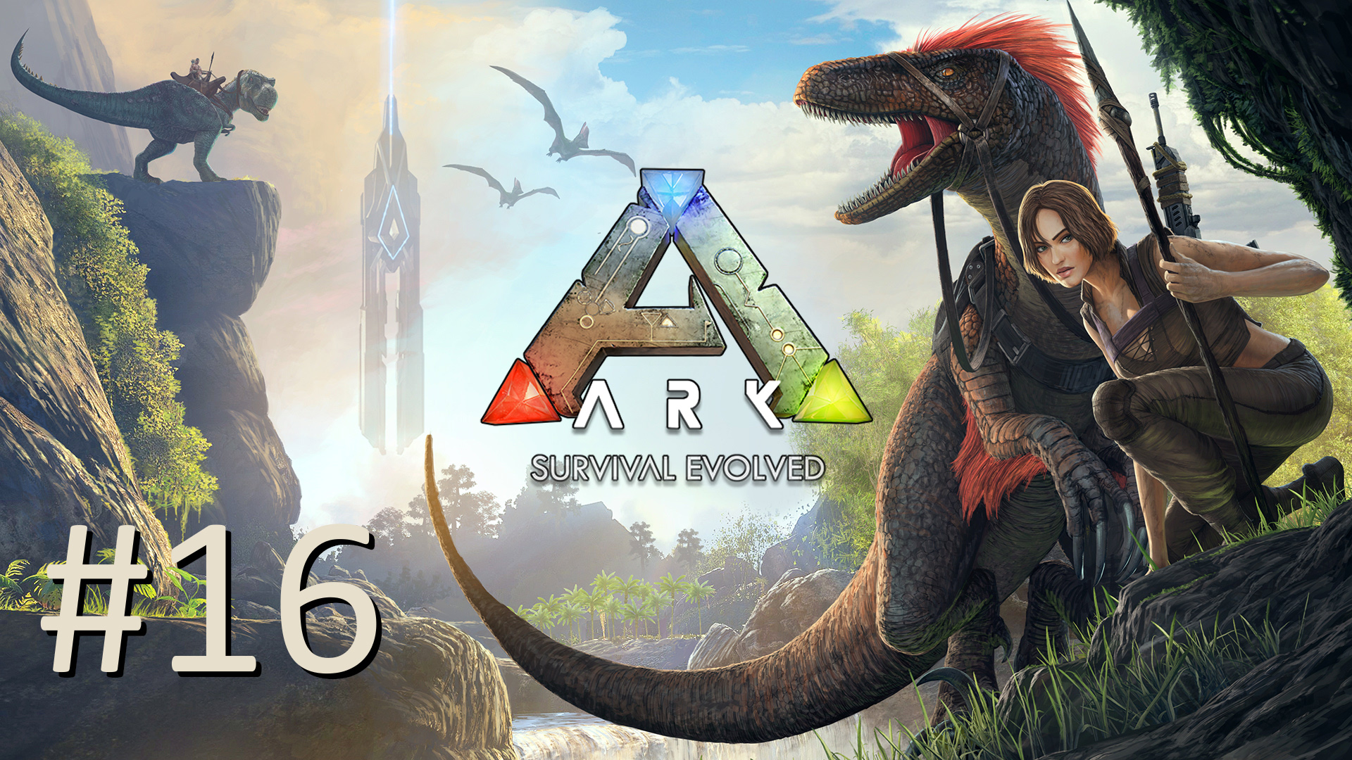 Играем в ARK: Survival Evolved - Island. Часть 16 (кооператив)