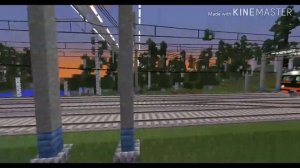 РЖД настоящая железная дорога в майнкрафте!
