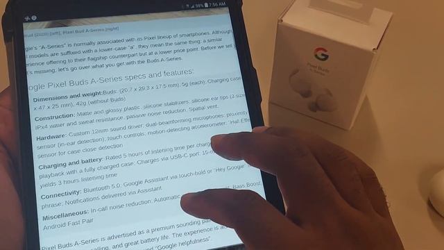 pixel buds A-series review смотреть онлайн