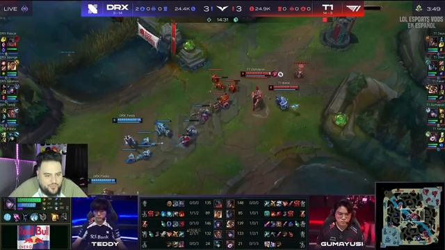 T1 DE FAKER SACA CORKI EN LA ÚLTIMA PARTIDA DE LA LIGA! | DRX Vs T1 Game 2 LCK SPRING 2024