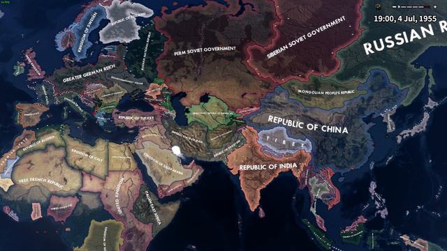Thousand Week Reich - HOI4 Timelapse смотреть онлайн
