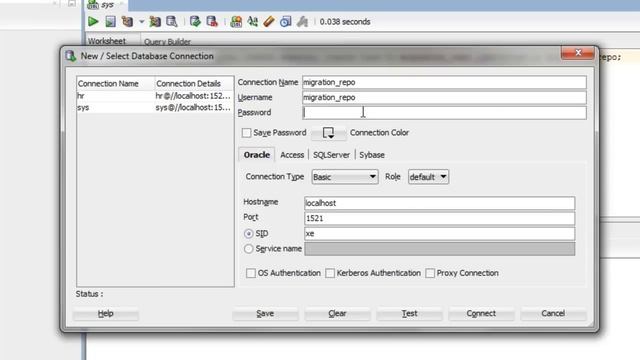How to Create a Migration Repository in Oracle SQL Developer смотреть онлайн