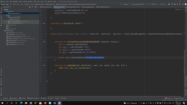 ☑️ Como IMPLEMENTAR SELECTOR de FECHA ? en ANDROID STUDIO ? | DATEPICKER con KOLTIN ✅? TUTORIAL ?? смотреть онлайн
