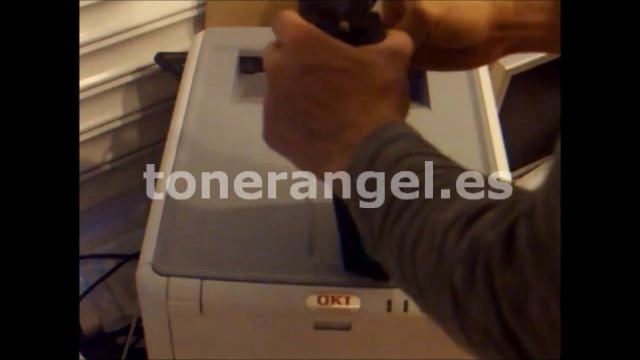 Reset del tambor para OKI C3300 C3400 C3450 C3600 смотреть онлайн